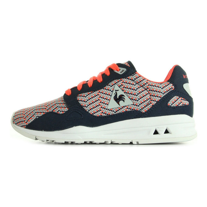 Le Coq Sportif Lcs R 900 W Jacquard Bleu - Chaussures Baskets Basses Femme